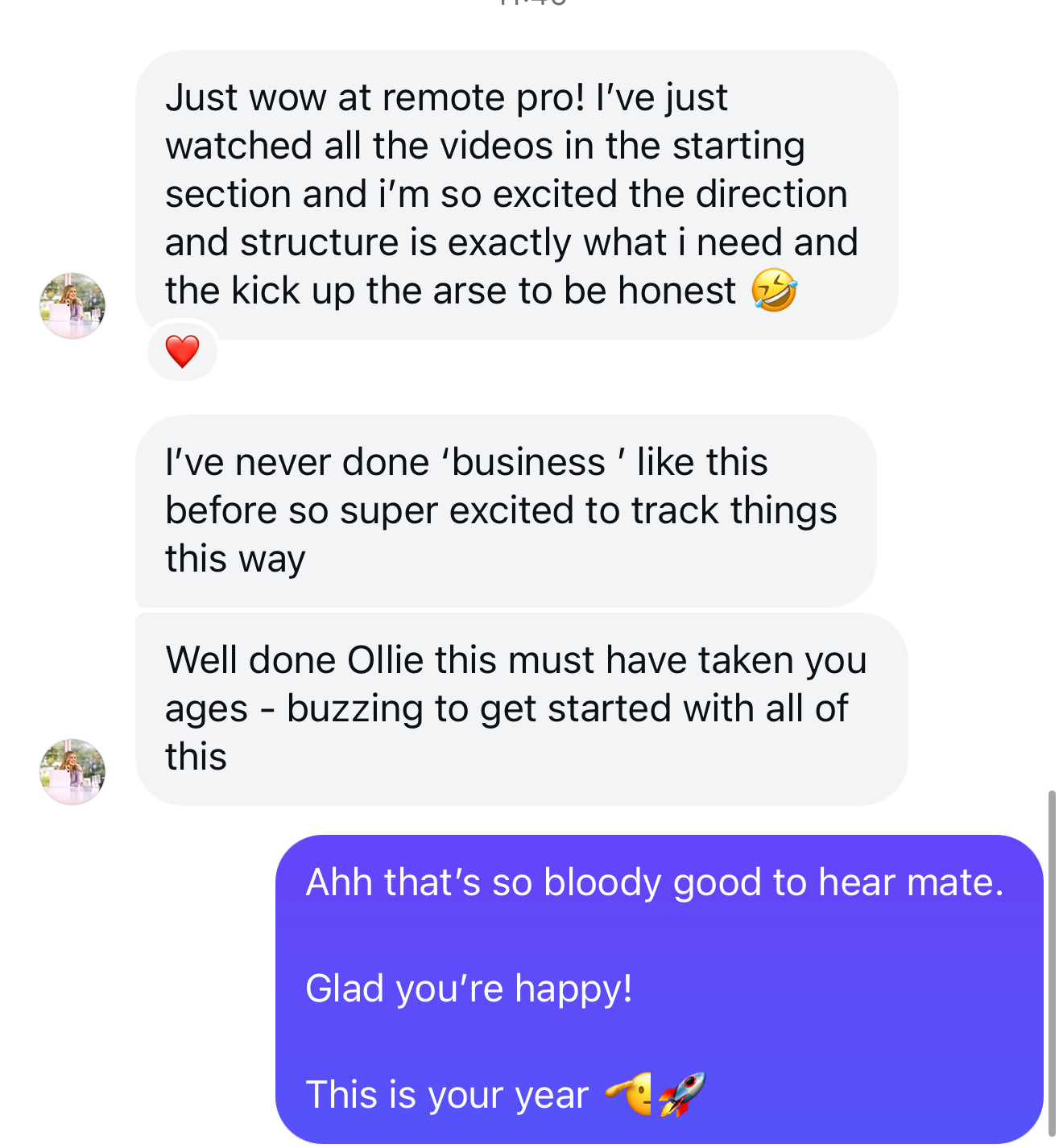 RemotePro client result